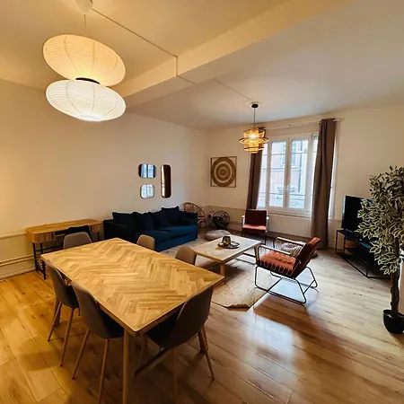 Le Millesime Barbatre Centre-ville 7 Couchages Реймс