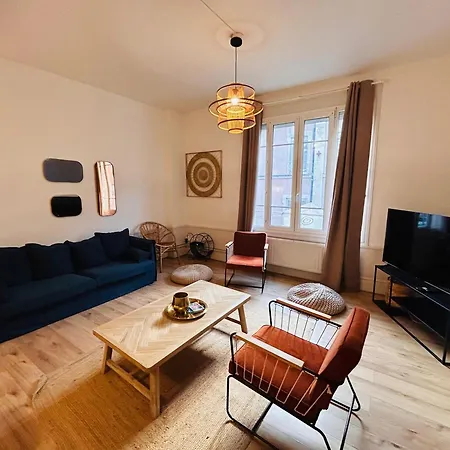 Le Millesime Barbatre Centre-ville 7 Couchages * Реймс