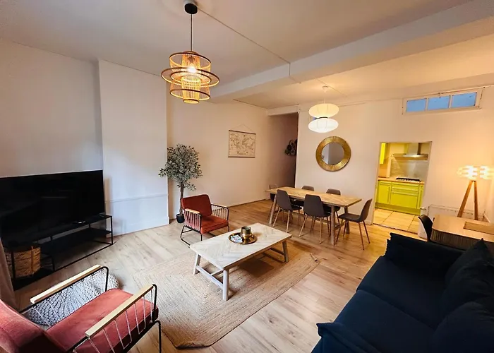 Le Millesime Barbatre Centre-ville 7 Couchages Апартаменты Реймс